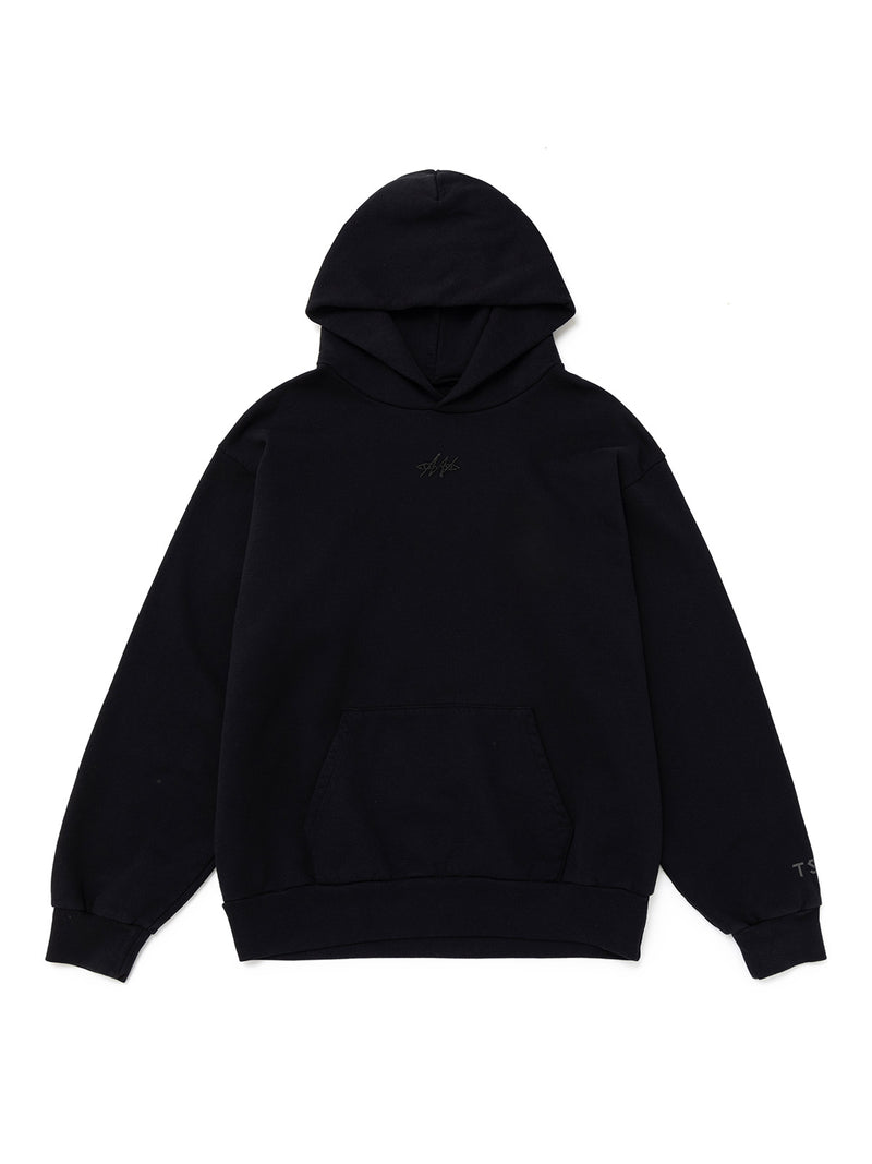 TSP CROSSED EYES HOODED SWEATSHIRT BLK