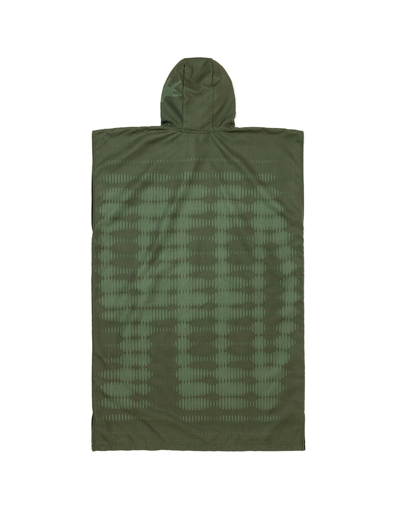 NOMADIX NO SPECATATORS ULTRALIGHT CHANGING PONCHO OLIVE