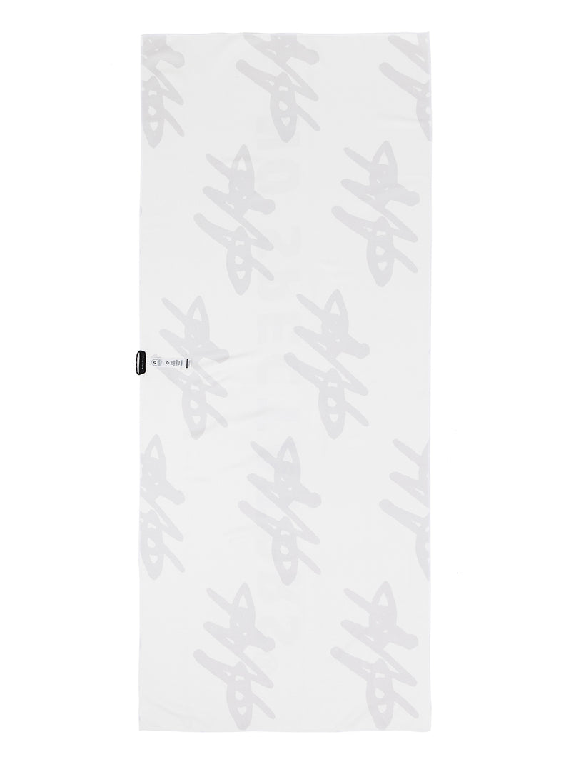 NOMADIX CROSSED EYES ORIGINAL TOWEL WHITE