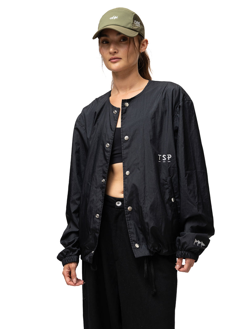 TSP PACKABLE COACHES JACKET BLACK