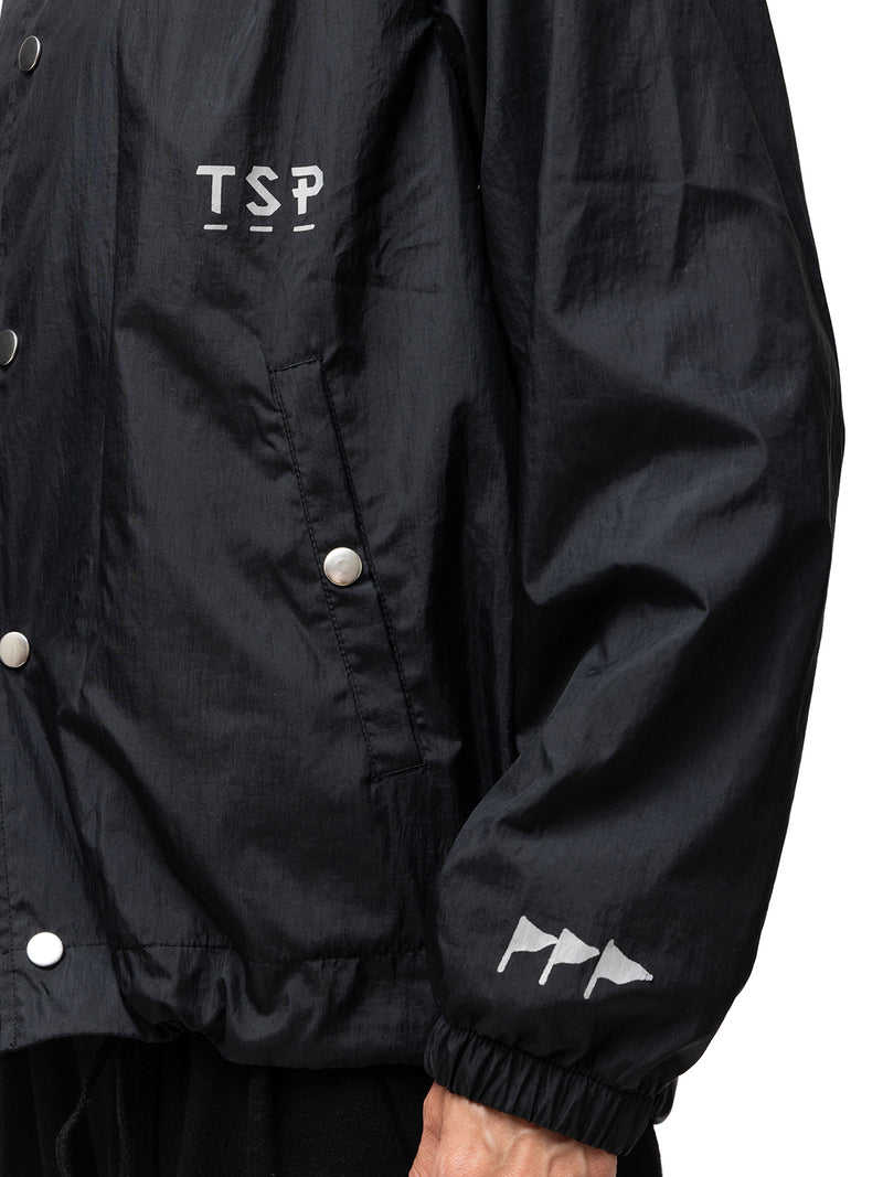 TSP PACKABLE COACHES JACKET BLACK