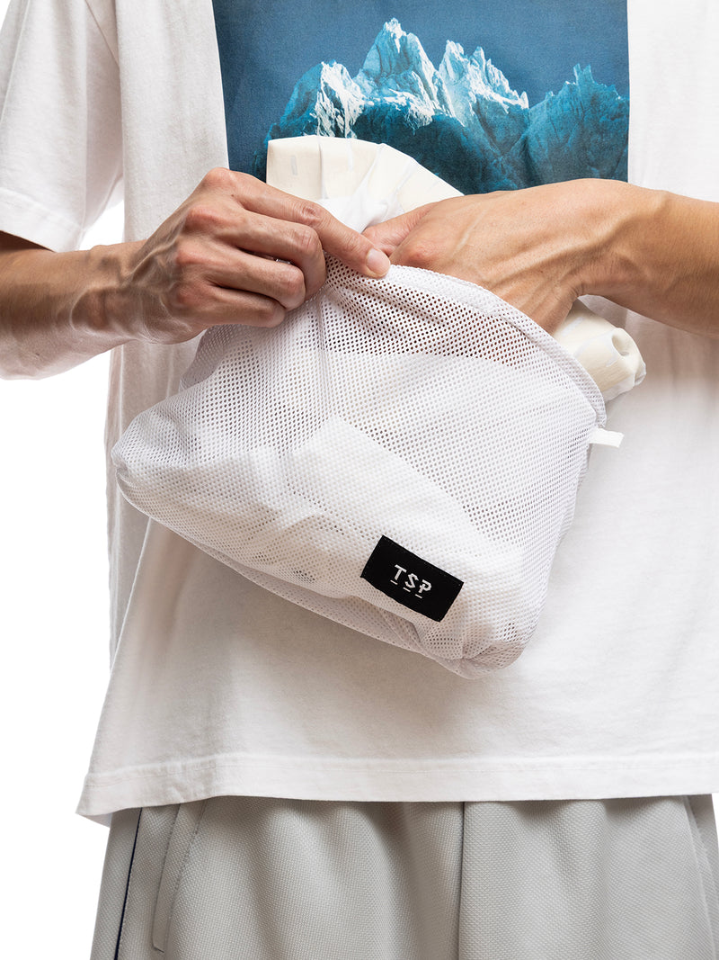 TSP PACKABLE COACHES JACKET BLNC