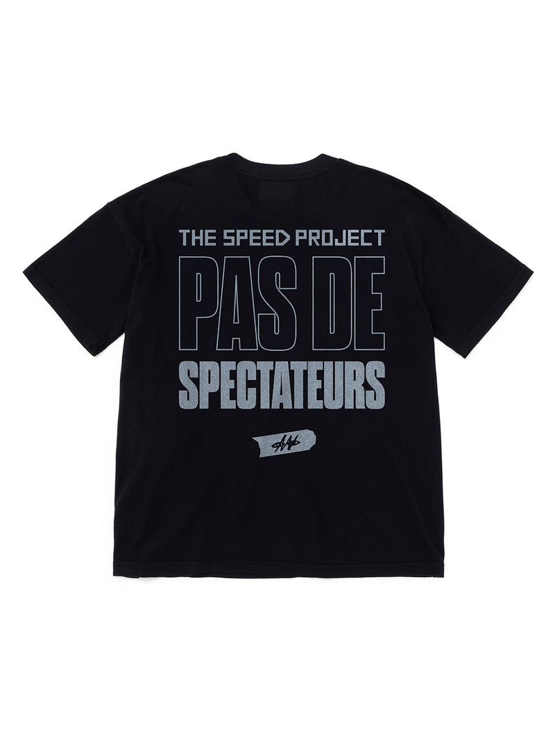 PAS DE SPECTATORS TEE BLK