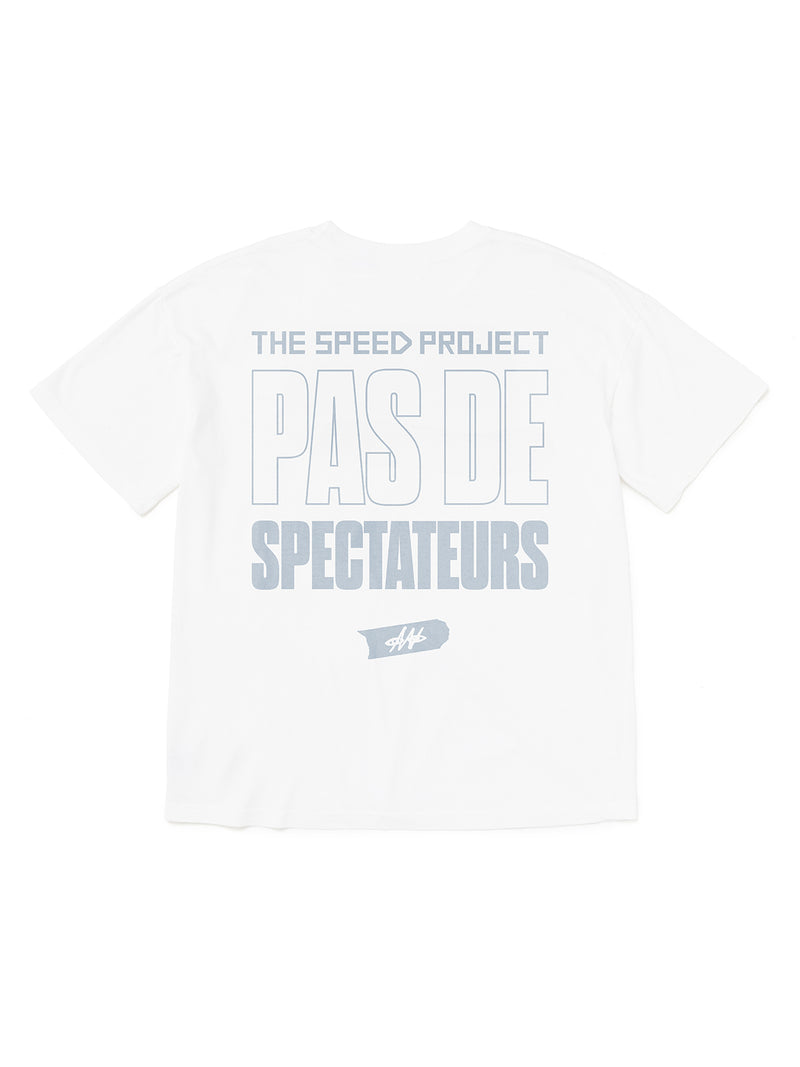 PAS DE SPECTATORS TEE WHT
