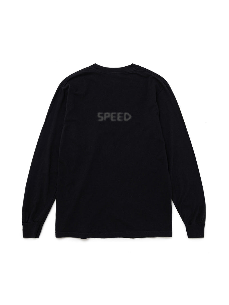 TSP HAPTIC SPEED FRONT GRAPHIC LS TEE SHIRT BLACK