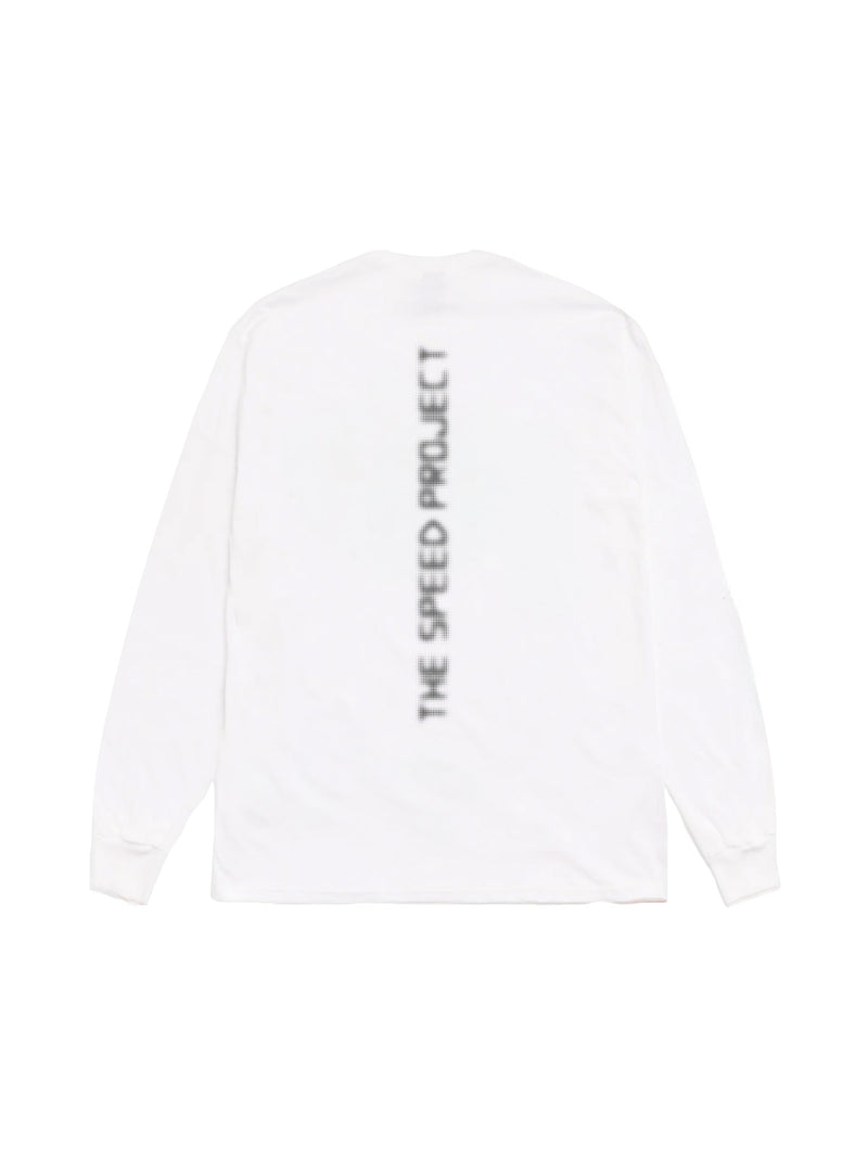 TSP HAPTIC SPEED FRONT GRAPHIC LS TEE SHIRT WHITE